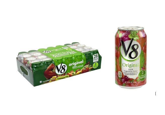 BEBIDA V8 340ML VEGETALES UHT