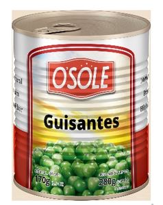 GUISANTES OSOLE 280GR LATA.