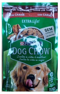 COMIDA HUMEDA DOG CHOW 100GR CARNE ADULTO