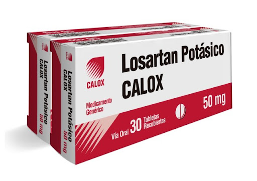LOSARTAN POTASICO 50MG X 30TABL CALOX 2x1