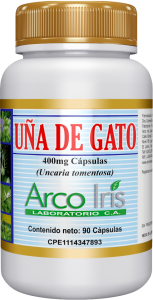 UNA DE GATO 400MG X 60CAPS ARCO IRIS