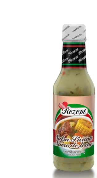 SALSA REZEPT 155ML AJI PICANTE SUERO DE LECHE