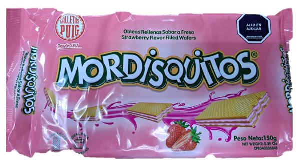 GALLETAS MORDISQUITOS 150GR FRESA