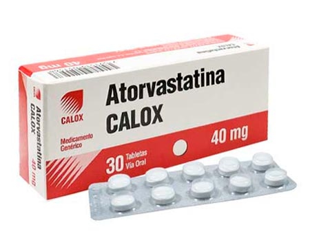 ATORVASTATINA 40MG X 30TABL CALOX