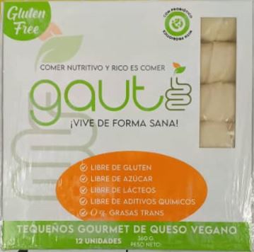 TEQUEÑOS GAUT 24UND QUESO VEGANO SIN GLUTEN