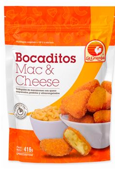 BOCADITOS LA GRANJA 416GR MACARRONES Y QUESO