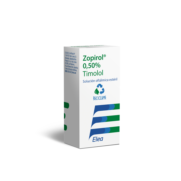 ZOPIROL 0,50% X 5ML TIMOLOL SOL OFT ELEA