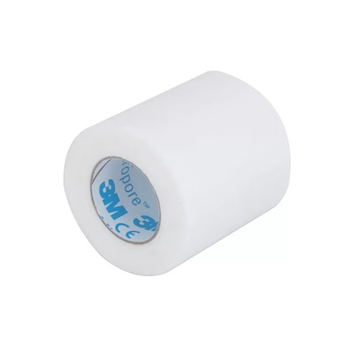 ADHESIVO MICROPORE 3 X 10YDS X 1UND BLANCO TEL ANTIALERGICO 3M