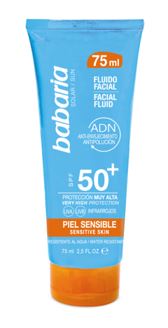 PROTEC SOLAR BABARIA 75ML 50UV FLUIDO FACIAL