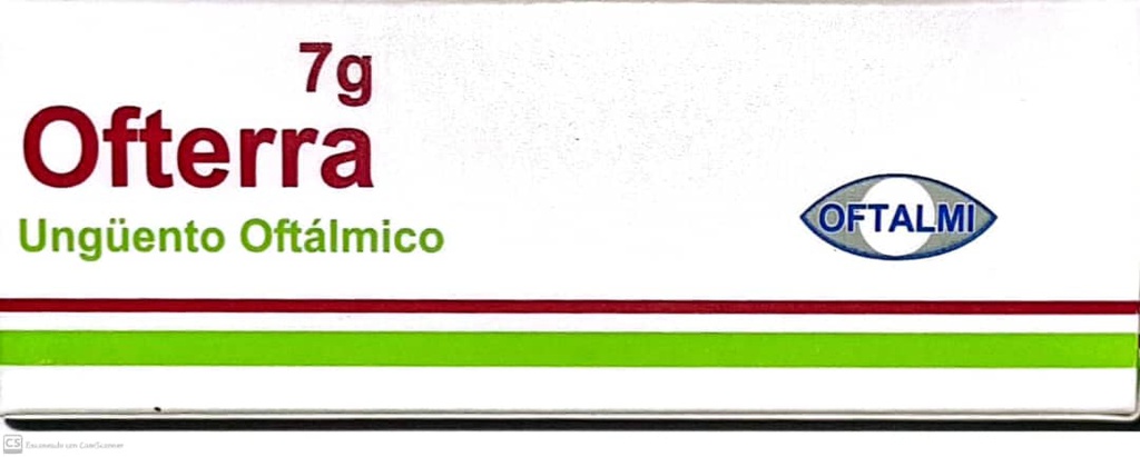 OFTERRA X 7G UNGUENTO OFT OFTALMI