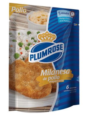 MILANESA PLUMROSE 500GR POLLO