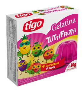GELATINA TIGO 30GR TUTTIFRUTI