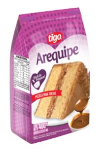 MEZCLA DE TORTA TIGO 400GR AREQUIPE