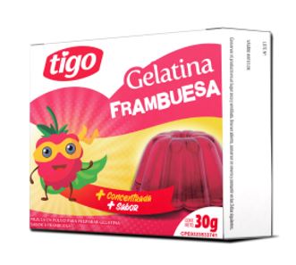 GELATINA TIGO 30GR FRAMBUESA