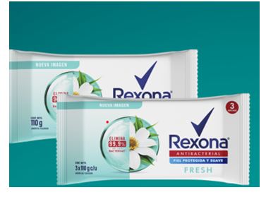 JABON REXONA 110GR FRESH TRIPACK