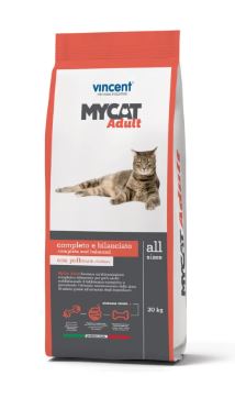 ALIMENTO P/GATO VINCENT 20KG POLLO ADULTO