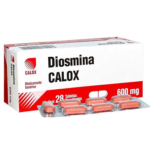 DIOSMINA 600MG X 28TABL CALOX