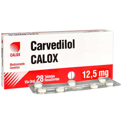 CARVEDILOL 12,5MG X 28TABL CALOX