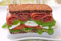 SANDWICH DE JAMON SERRANO PLANSUAREZ