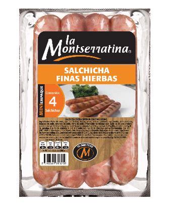 SALCHICHAS MONTSERRATINA 160GR FINAS HIERBAS