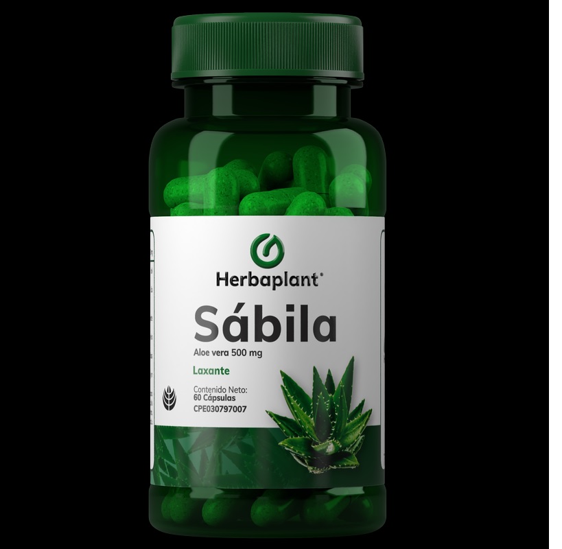 SABILA 500MG X 60CAPS HERBAPLANT