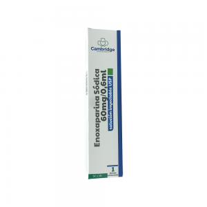 ENOXAPARINA SODICA 80MG/0,8,L X 1JERINGA PRERELLENA CAMBRIDGE