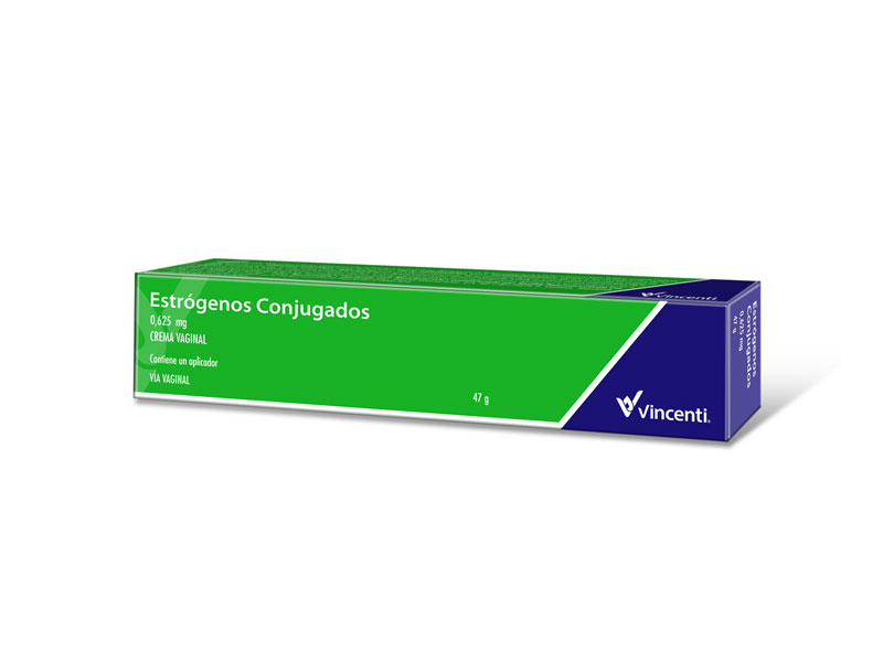 ESTROGENOS CONJUGADOS 0,625MG X 47GR VICENTI