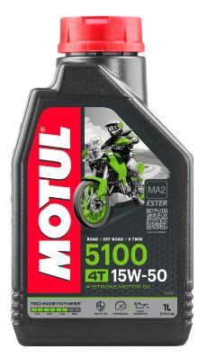 ACEITE MOTUL 1LT 15W50 SEMISINTETICO 4T 5100