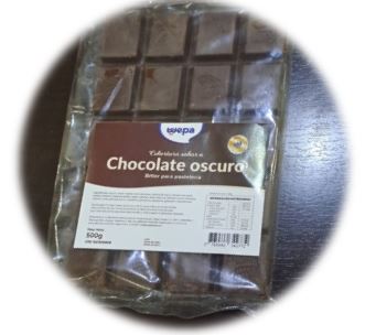 CHOCOLATE WEPA 500GR BITTER