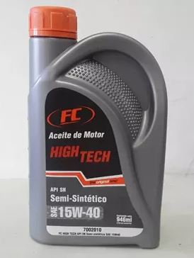 ACEITE FC 15W40 SEMISINTETICO HIGH TECH