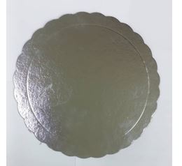 PLATO NRO 10 REDONDO PLATA