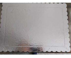 PLATO 34X34 CUADRADO PLATA