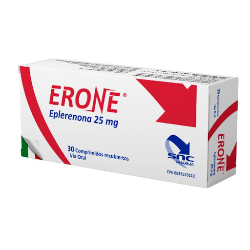 ERONE 25MG X 30COM EPLERENONA SNC PHARMA