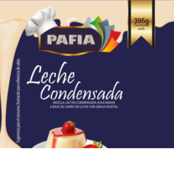 LECHE CONDENSADA PAFIA 395GR