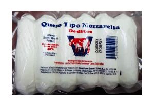 QUESO TIPO MOZZARELLA VICTORIA 250GR DEDITOS