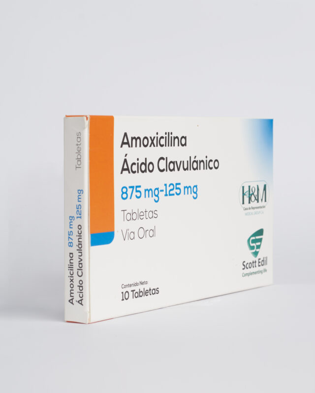 AMOXICILINA AC CLAV 875MG 125MG X 10TABL H&amp;M