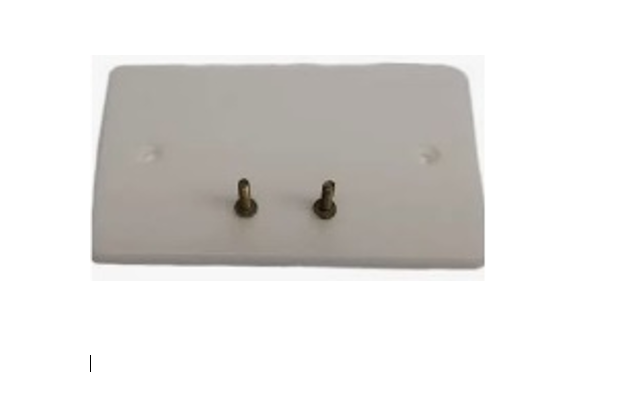 TAPA CIEGA P/CAJETIN 2X4 PLAST BLANCA