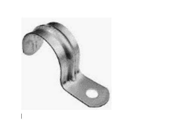 ABRAZADERA 5UND EMT-GALV 1 PATA 3.4