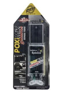 PEGA POXIMIX 25CM3 NEGRO