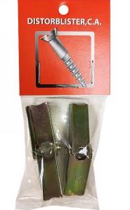 RAWLPLUG DISTORBLISTER MARIPOSA 1/4-20 UNC ZINC