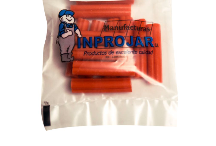 RAMPLUG INPROJAR 12UND PLAST NARANJA