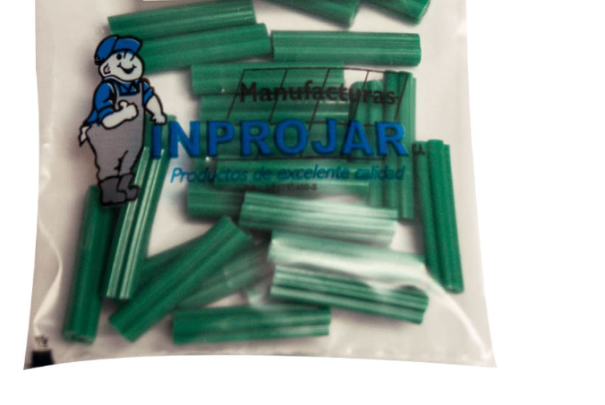 RAMPLUG INPROJAR 25UND PLAST VERDE