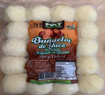 BUÑUELOS POLT 1KG QUESO GLUTEN FREE