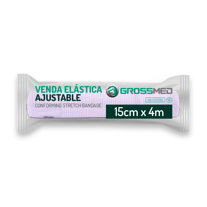 VENDA ELASTICA 15CM X 4M X 1UND GROSSMED