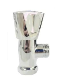 LLAVE ARRESTO 1/2&quot; LATON MACIZO ACABADO EN CROMO