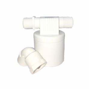 VALVULA FLOTANTE PVC 1/2&quot; INTERIOR HORIZONTAL