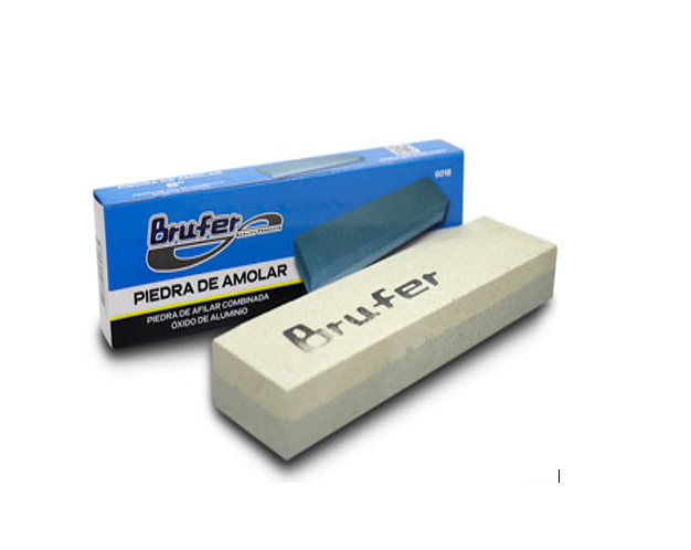 PIEDRA DE AMOLAR BRUFER 8PULG CUCHILLO