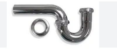 SIFON METALICO DE 1 1/2 CROMADO CON ROSCA