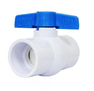 VALVULA PLASTICA 1/2&quot; PARA PEGAR