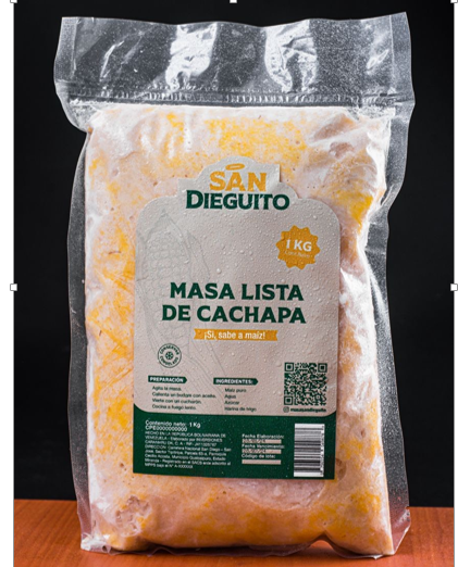 MASA DE CACHAPAS SAN DIEGUITO 1K